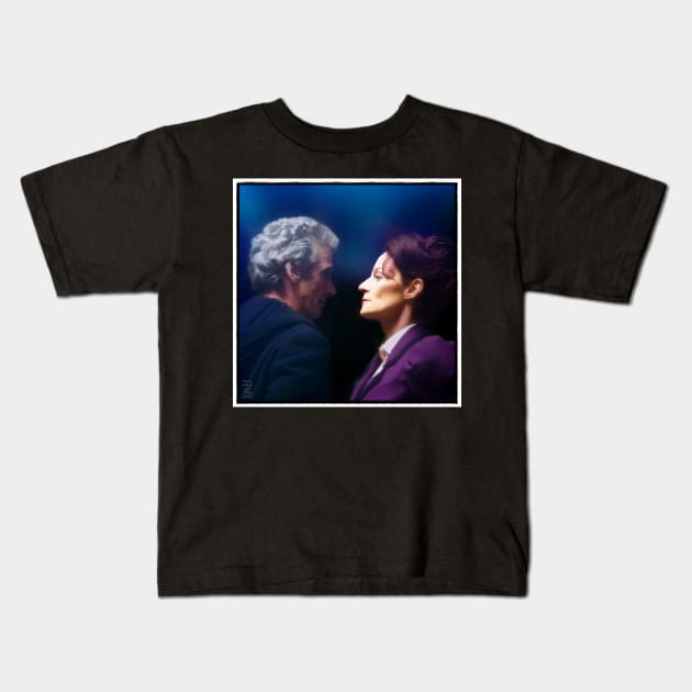 The Doctor and Missy Kids T-Shirt by OrionLodubyal